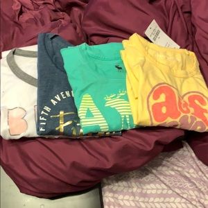 Girls Abercrombie & Fitch shirts